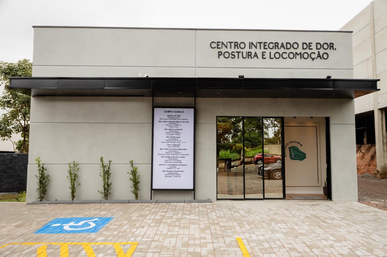 Letreiro Centro Integrado de Dor, Postura e Locomoção